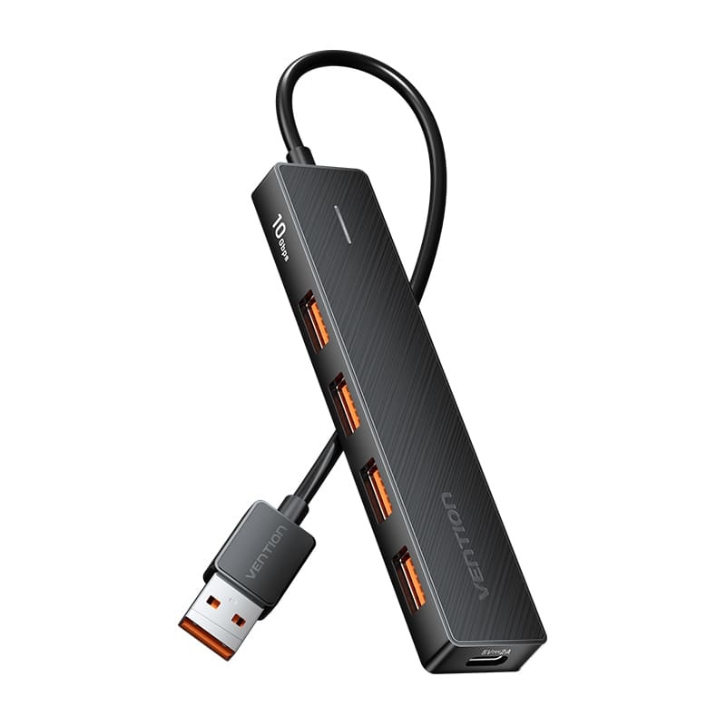 Vention 3.2 Gen 2 USB Type A 5-in-1 Multi-Interface Docking Station with High-Speed 10Gbps Transfer Speed for Desktop Computer, Laptop, Smart TV