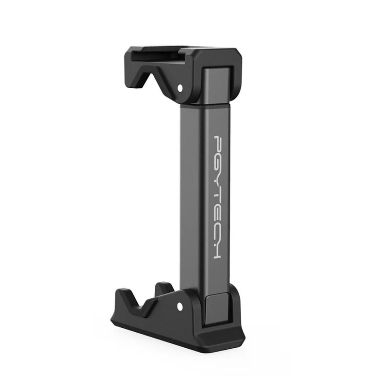 PGYTECH Foldable Smartphone Holder with Arca-Swiss Compatible Base, 1/4 Threaded Hole, and Cold Shoe Mount for Attachments and Accessories | P-CG-012