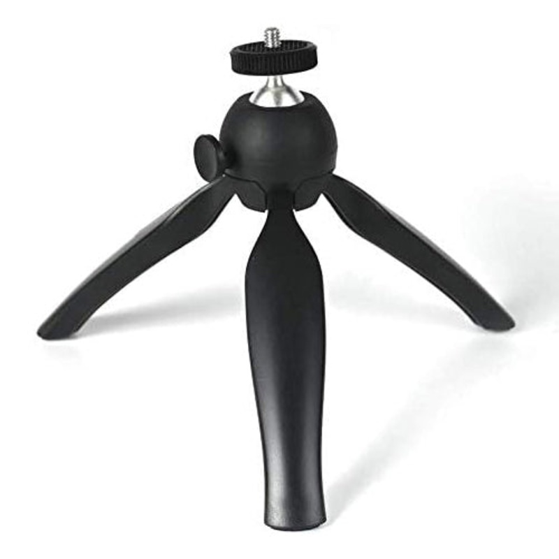 Pxel 1/4 Screw Table Top Tripod with Magsafe Mount, Metal Ball Head 360 Rotation & Rubber Foot Pads for DSLR Cameras, Phone Holders and Projectors | AA-PT2