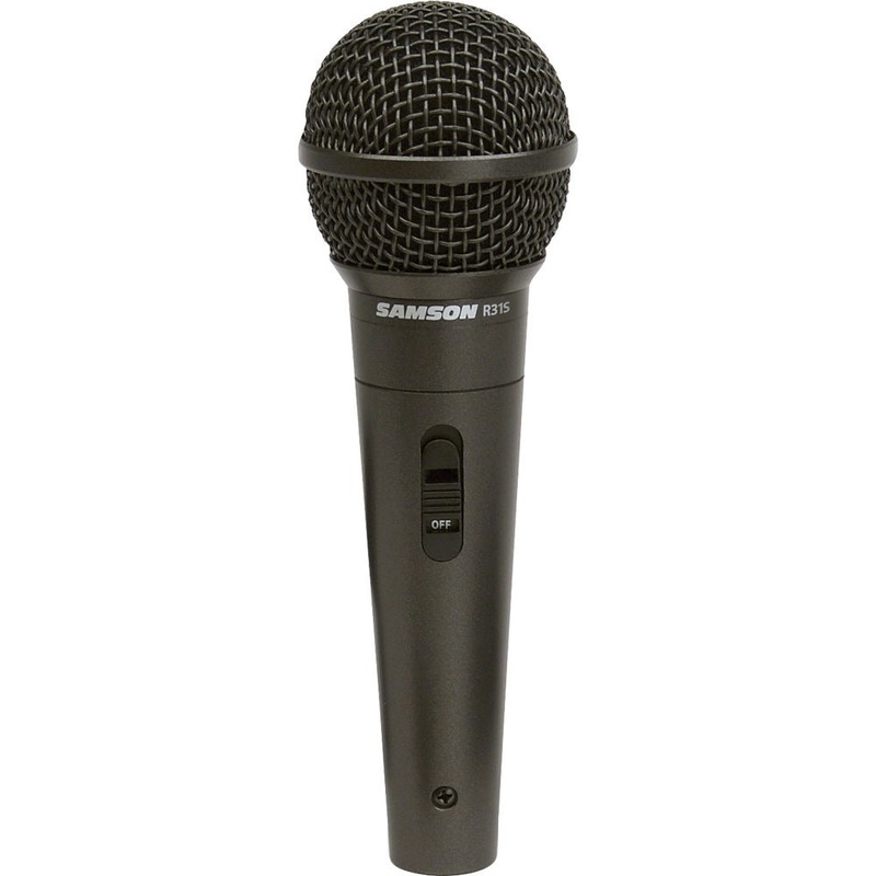 Samson R31S Dynamic Hypercardioid Handheld Microphone with On / Off Switch, High Gain, Low Impedance and 50Hz15kHz Frequency Range for Concerts and Stage Performance | ESCR31S