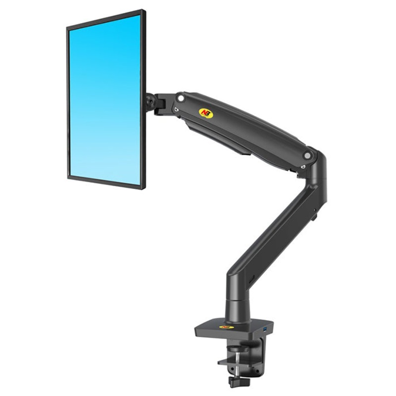 [CLEARANCE] NB North Bayou F100A 22- 35 with 12Kg Max Payload Heavy Duty VESA Monitor Desk Mount Stand and Gas Strut Full Motion Swivel Computer Arm and USB 3.0 Port for LCD LED TV Television