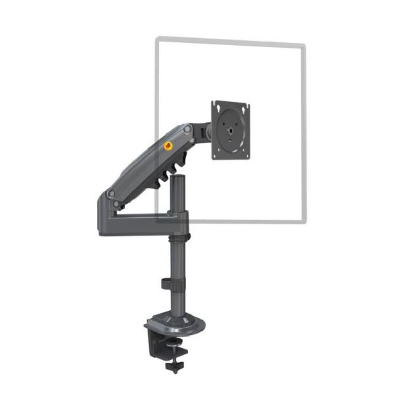 [CLEARANCE] North Bayou NB H100 Gas-Strut Flexi Mount Desktop Monitor Arm (17 to 30 Screens) Adjustable Heavy Duty Stand