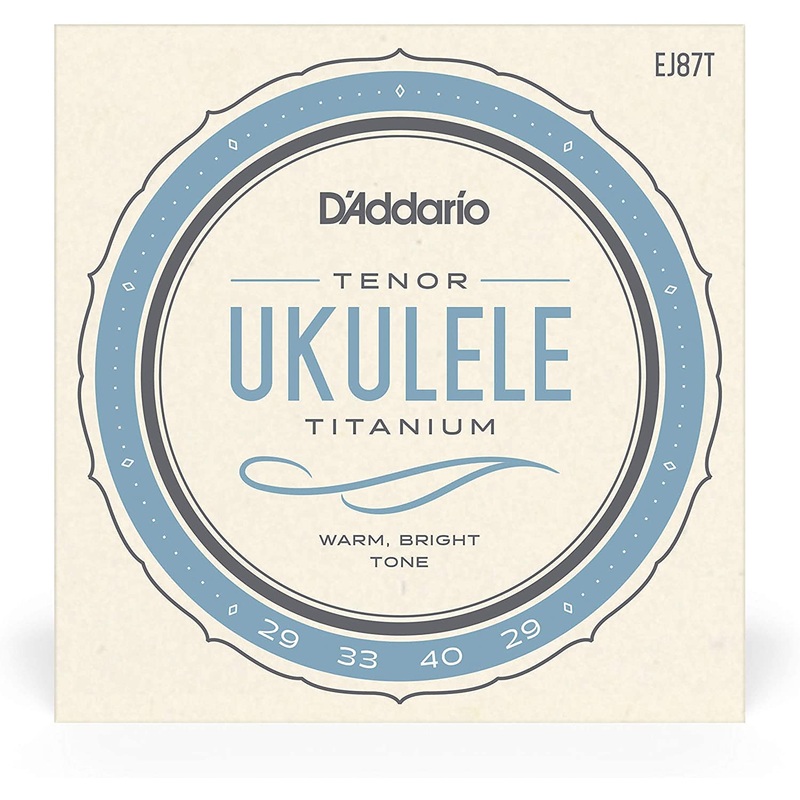 D’Addario Pro Arte Titanium Treble Ukulele Strings with Warm, Bright Tones (Soprano, Tenor) (EJ87S, EJ87T) for Musicians and Singers
