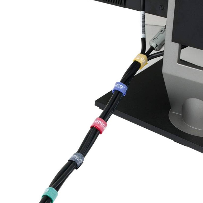 ORICO Velcro Cable Tie (1m) – Reusable & Dividable for Organizing Electrical Cords, Wires & Cables | ORICO-CBT