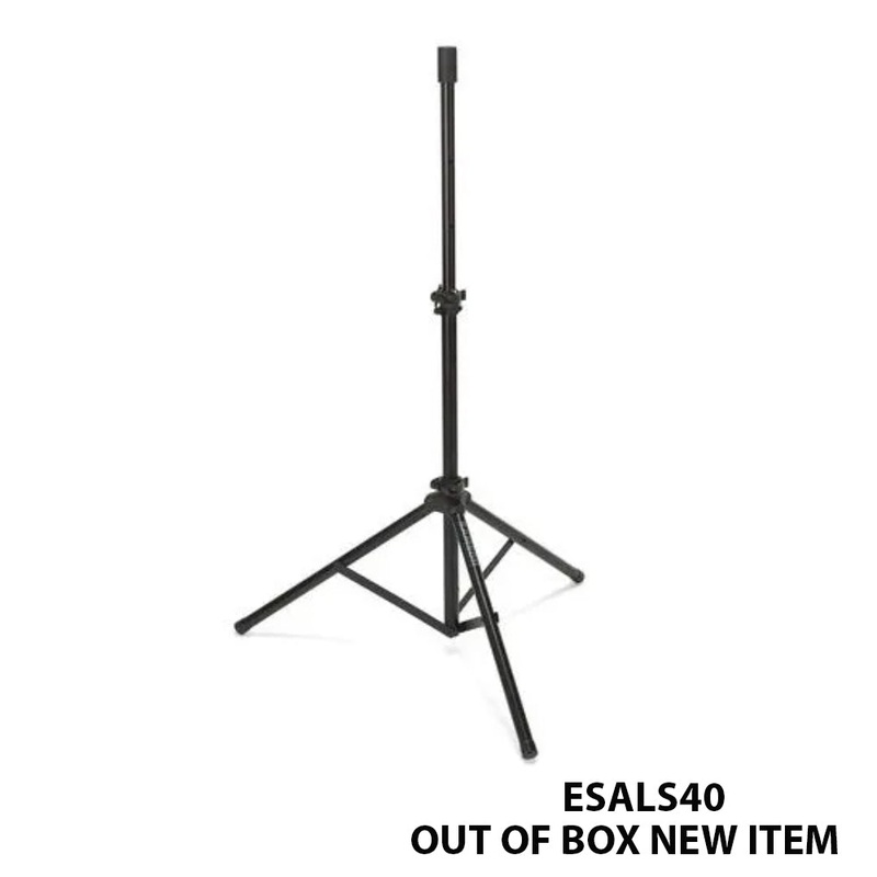 Samson LS40 Lightweight Speaker Stand with Adjustable Height, Locking latch and 35mm / 1.38 Pole Adapter for Recordings and Concerts
