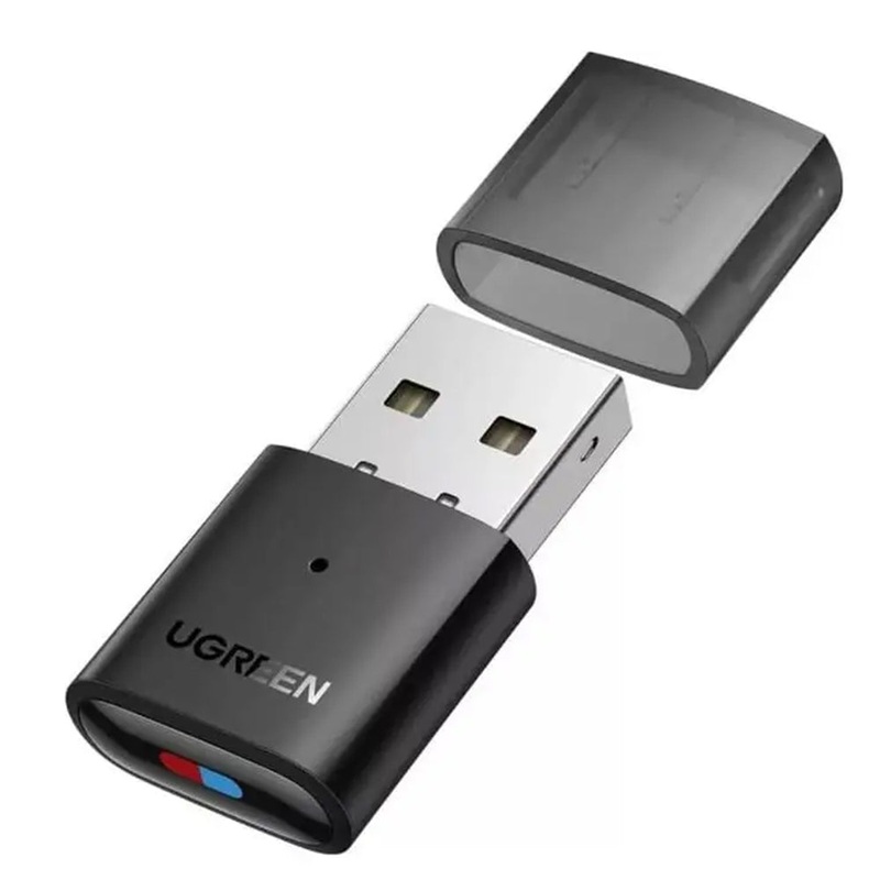UGREEN Portable Bluetooth 5.0 USB-A Transmitter for Nintendo Switch & PlayStation (PS5 / PS4 / PS4 Pro / PS3) w/ 10 Meters Max Distance Connection Dongle Wireless Speaker Earbuds, Headphones, TV’s & Computers (Windows/MacOS/Linux) | CM408
