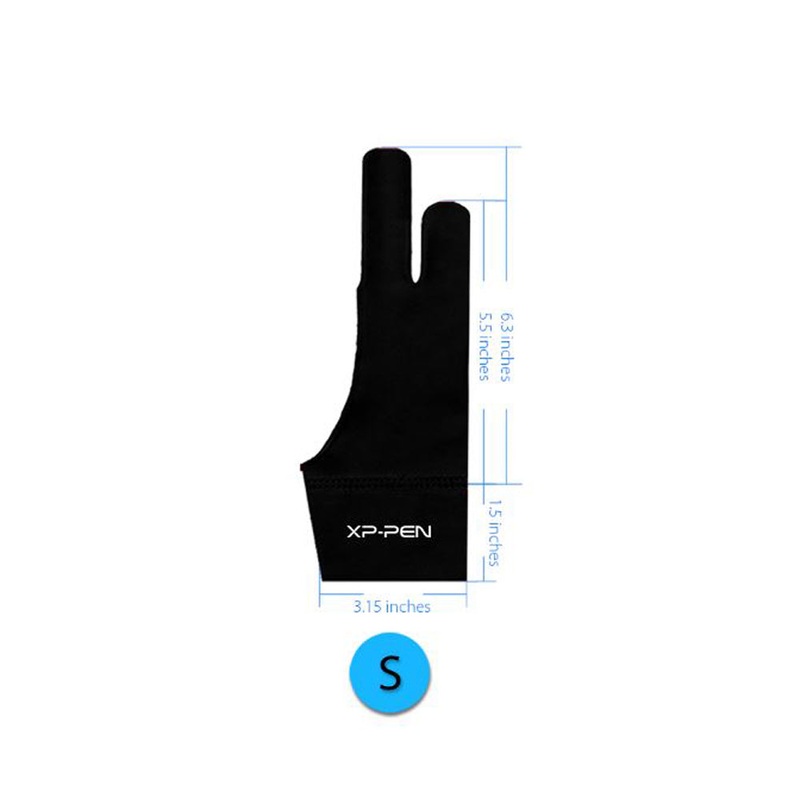 XP-Pen AC Series 08 Professional Artist Anti-fouling Lycra  with sizes for (Small, Medium, Large) Drawing Tablets and Digital Arts