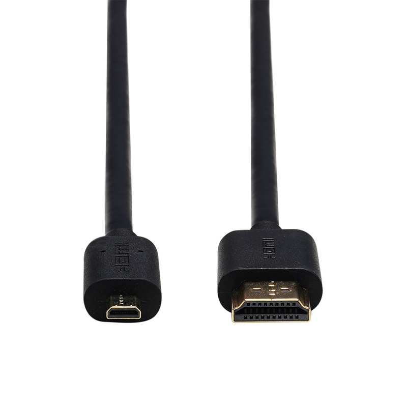 OBSBOT 1.5-Meters Micro-HDMI to HDMI Video Transmission Cable for Tail Air PTZ Streaming Web Camera with Ultra HD 4K High Quality Resolution