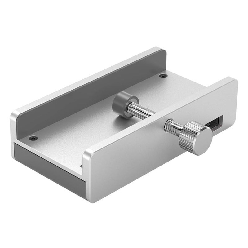 ORICO USB 3.0 Multi-Port Clamp-Type Hub for Monitor and Tabletop with 5Gbps Speed and Support for Windows, macOS, and Linux + Optional TF/SD Card Reader & Power Supply for PCs, Desktop Computers, and Laptops – USB Hubs and Docking Stations