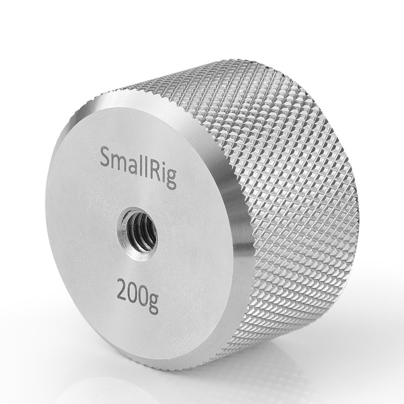 SmallRig  200G /100g / 50g  Counterweight with Stackable 1/4-20 Threaded Screw Holes for Camera Balancing compatible for DJI Ronin-S/-SC and Zhiyun-Tech Gimbal Stabilizers AAW2285 AAW2284 AAW2459